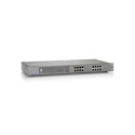 LevelOne 16-Port Gigabit PoE Switch, 802.3at/af PoE, 250W