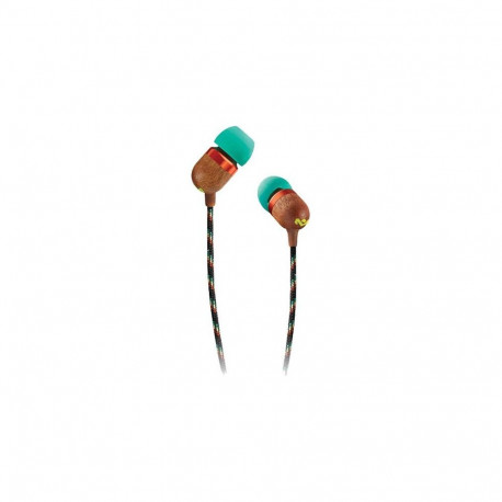 The House Of Marley Smile Jamaica Headset Wired In-ear Calls/Music Green