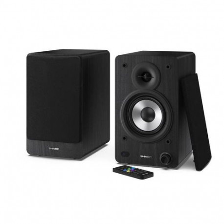 Sharp CP-SS30 Bookshelf Speakers - Black