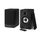 Sharp Bookshelf Speakers 2-way Black Wired &amp; Wireless 60 W