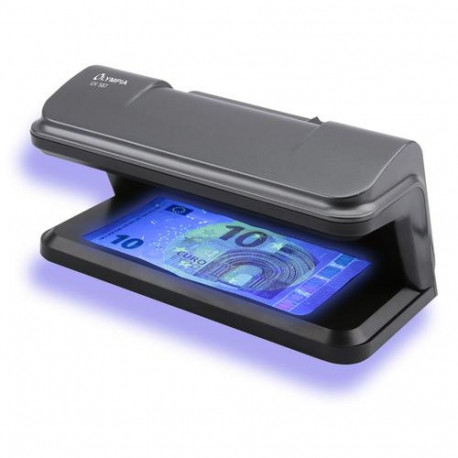 Olympia UV 587 counterfeit bill detector Black