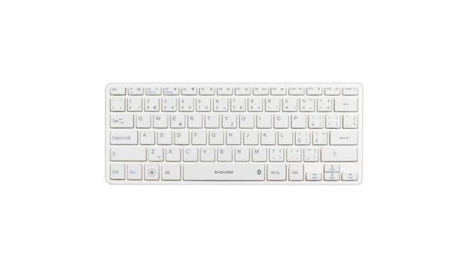 Evolveo WK29W mobile device keyboard Bluetooth White