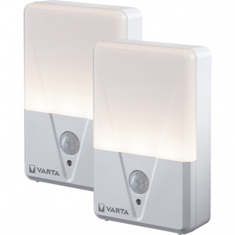 Motion Sensor Night Light Varta Twin, 2-Pack, White