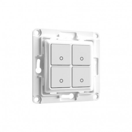 Shelly Wall Switch 4 light switch White