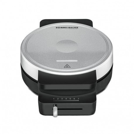 Rommelsbacher WA 850 waffle iron 1 waffle(s) 850 W Black, Silver