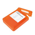 LogiLink UA0133O storage drive case Cover Orange
