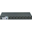 Trendnet 16-Port USB/PS/2 Rack Mount KVM switch Rack mounting Black
