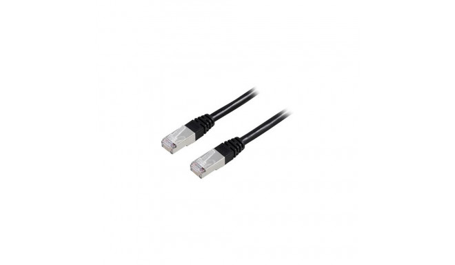 Deltaco FTP Cat6 Patch Cable, 2m networking cable Black