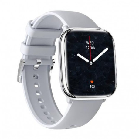 myPhone Watch Pastel 4.45 cm (1.75") AMOLED 40 mm Digital 390 x 450 pixels Touchscreen Silv