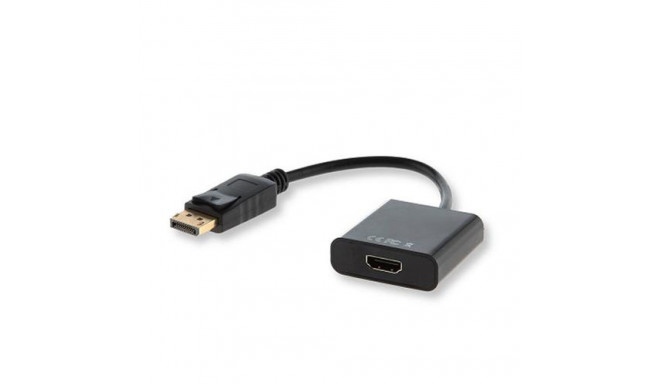 Savio CL-55/B Adapter Display Port do HDMI 0.2 m DisplayPort