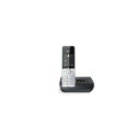 Gigaset COMFORT 500A Analog/DECT telephone Caller ID Black, Silver