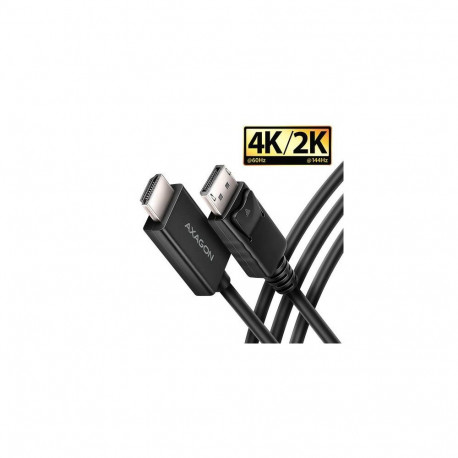 Axagon RVD-HI20C2 DisplayPort -> HDMI 2.0b cable 1.8m, 4K/60Hz