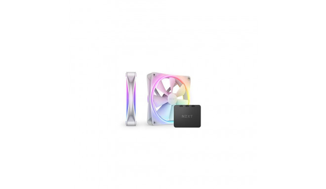 NZXT F140 RGB DUO Twin Pack Computer case Fan 14 cm White 2 pc(s)