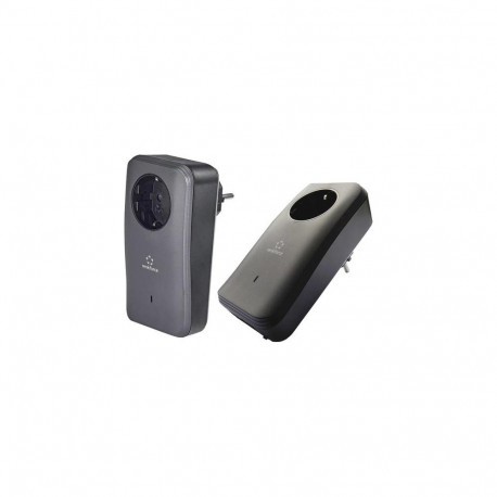 Renkforce PL600D Duo 500 Mbit/s Ethernet LAN Black 2 pc(s)