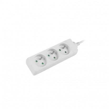 Lanberg PS0-03E-0150-W power extension 1.5 m 3 AC outlet(s) Indoor White