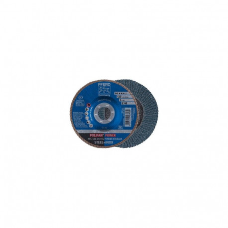 PFERD PFC 125 Z 40 SG POWER STEELOX rotary tool grinding/sanding supply Metal