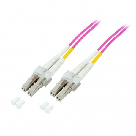EFB Elektronik O0319.7,5 fibre optic cable 7.5 m LC OM4 Violet