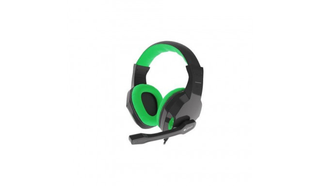 GENESIS ARGON 100 Headset Wired Head-band Gaming Black, Green
