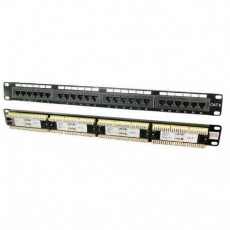 LogiLink Patch Panel 19" CAT6 24-Port