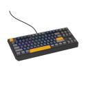 GENESIS THOR 230 TKL keyboard Gaming USB + RF Wireless + Bluetooth QWERTY Black, Blue, Grey, Orange