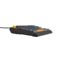 GENESIS THOR 230 TKL keyboard Gaming USB + RF Wireless + Bluetooth QWERTY Black, Blue, Grey, Orange