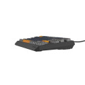 GENESIS THOR 230 TKL keyboard Gaming USB + RF Wireless + Bluetooth QWERTY Black, Blue, Grey, Orange