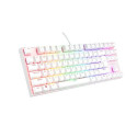 GENESIS Thor 303 TKL keyboard Gaming USB QWERTY US International White