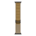 Apple 49mm Tan Alpine Loop - Medium - Black Titanium Finish