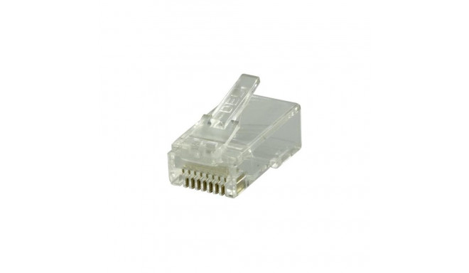 Deltaco MD-18 wire connector RJ45 Transparent