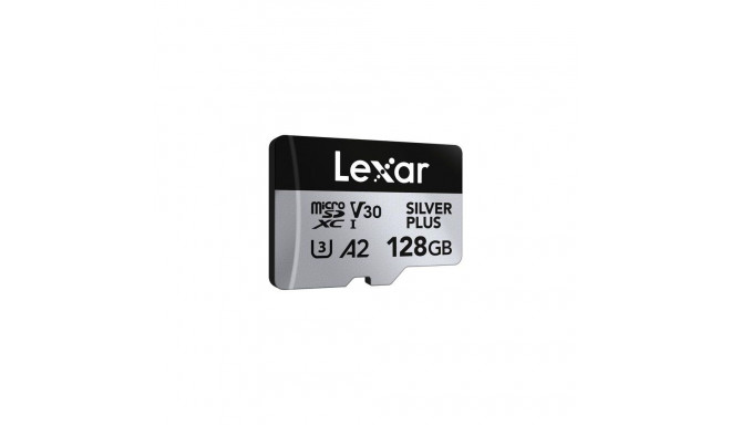 Lexar Professional SILVER PLUS 128 GB MicroSDXC UHS-I Class 3