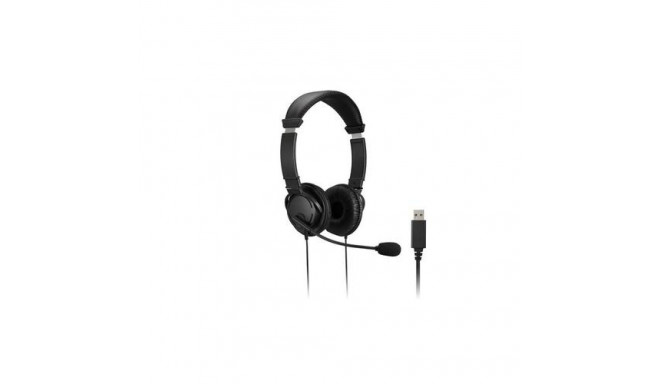Kensington HiFi USB Headphones with Mic and Volume Control Buttons