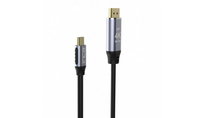Inca ITCD-02TX HDMI cable 2 m HDMI Type A (Standard) USB Type-C Black