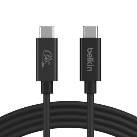 Belkin INZ004BT2MBK USB cable USB4 Gen 2x2 2 m USB C Black
