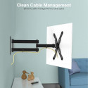Techly 23-55 Universal LCD TV Wall Mount Bracket Black&quot; ICA-PLB 136M