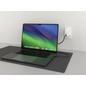 HYPER HyperJuice 240W Silicone USB-C to USB-C Cable (3ft/1m) - Black