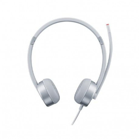 Lenovo 100 Stereo Analogue Headset Wired Office/Call center Silver