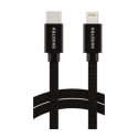Swissten USB-C / Lightning 1.2 m Black
