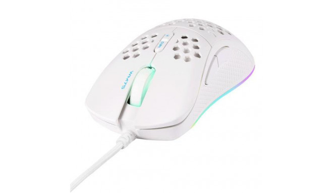 Deltaco GAM-108-W mouse Gaming Right-hand USB Type-A 6400 DPI