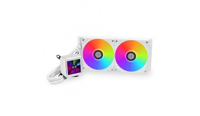 Lian Li GA II LCD Processor Liquid cooling kit 12 cm White