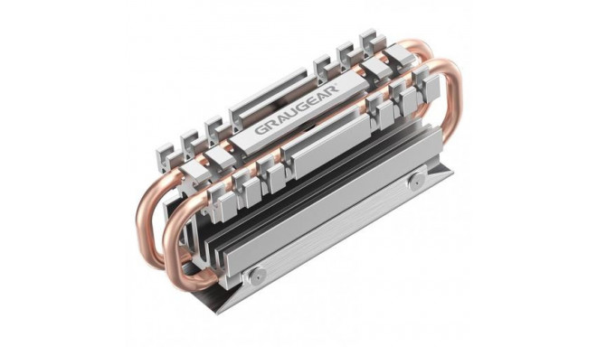 GRAUGEAR G-M2HS06 computer cooling system M.2 NVMe SSD Heatsink/Radiator Aluminium, Copper