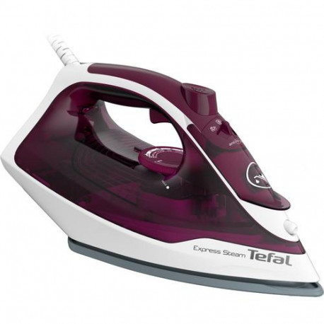 Tefal Express Steam FV2835E0 iron Dry &amp; Steam iron Cerilium soleplate 2400 W Purple, White