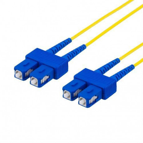 Deltaco FB-52S InfiniBand/fibre optic cable 2 m SC Yellow