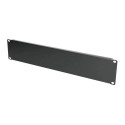 Extralink Front Blank Panel 2U 19" Black