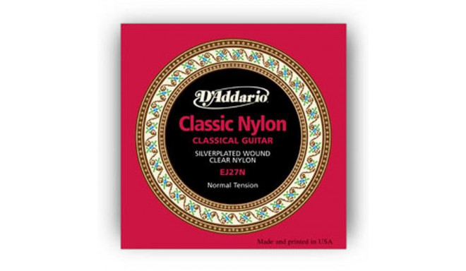 D&#039;Addario EJ27N musical instrument strings Classical 6 pc(s) Nylon Guitar
