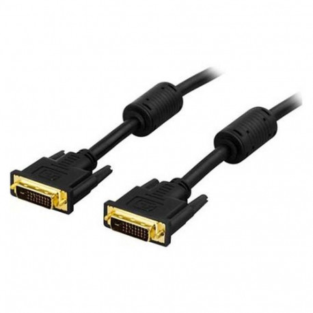 Deltaco DVI-600B DVI cable 3 m DVI-D Black