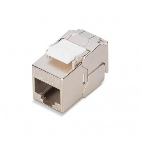 Digitus CAT 6A compact keystone module, shielded, tool-free mounting connection