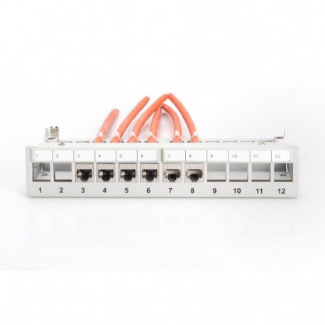 Digitus Desktop Modular Patch Panel, shielded, 12-port