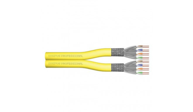 Digitus CAT 7A S/FTP installation cable, 500 meters, duplex, B2ca, GHMT PVP certified