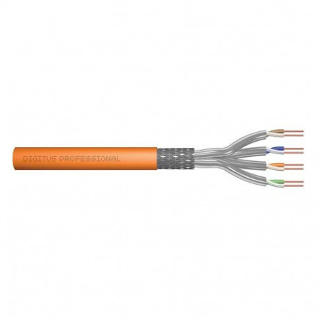 Digitus CAT 7 S-FTP data cable - installation cable, 25 m, simplex, Dca-s2,d1,a1