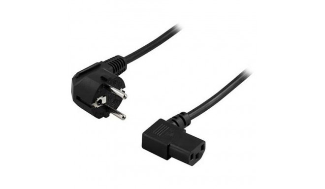 Deltaco DEL-109B power cable Black 2 m